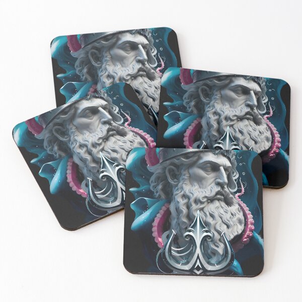 Item preview, Poseidon artwork designed and sold by Phael Design.