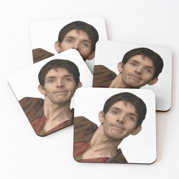 Item preview, BBC Merlin Smug Face designed and sold by laurawrsaurus.