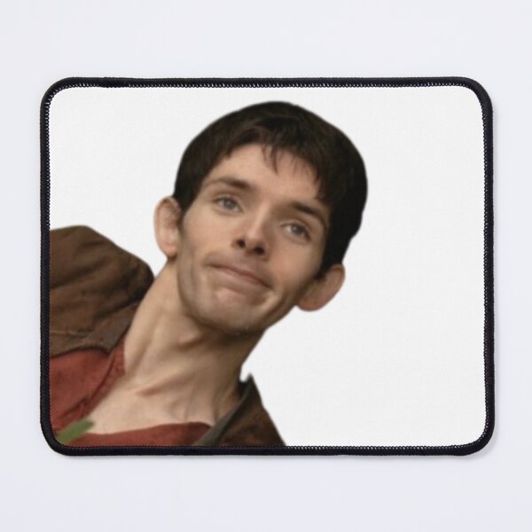 Item preview, BBC Merlin Smug Face designed and sold by laurawrsaurus.