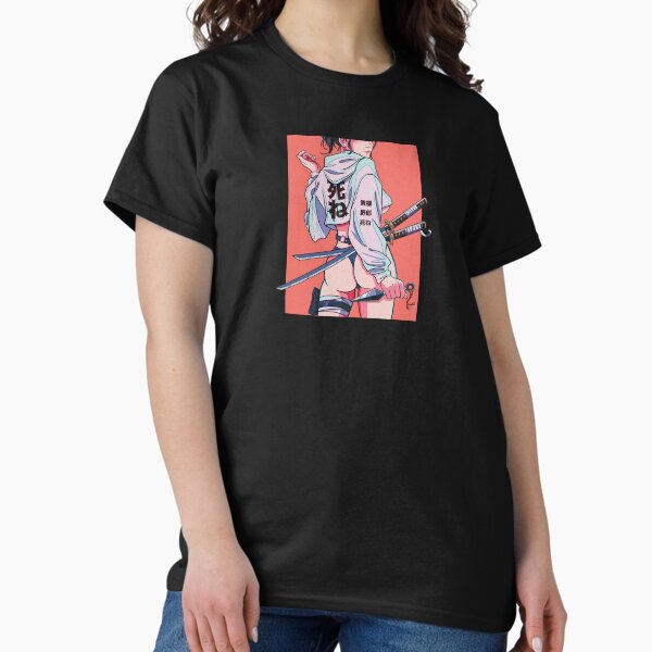 Item preview, Retro Anime Shinobi Girl Kunai Katana designed and sold by ShopAnimebae.