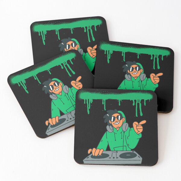 Item preview, Groove in Style with Our Cartoon DJ Design designed and sold by Owes-designs.
