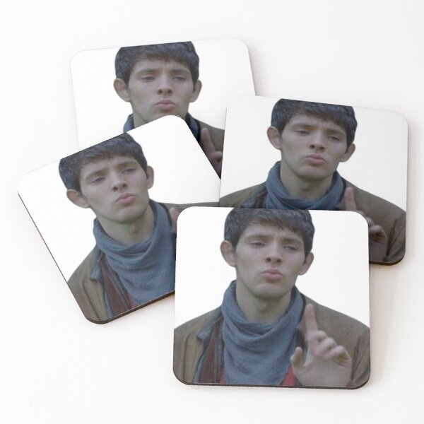 Item preview, BBC Merlin Sassy Face designed and sold by laurawrsaurus.