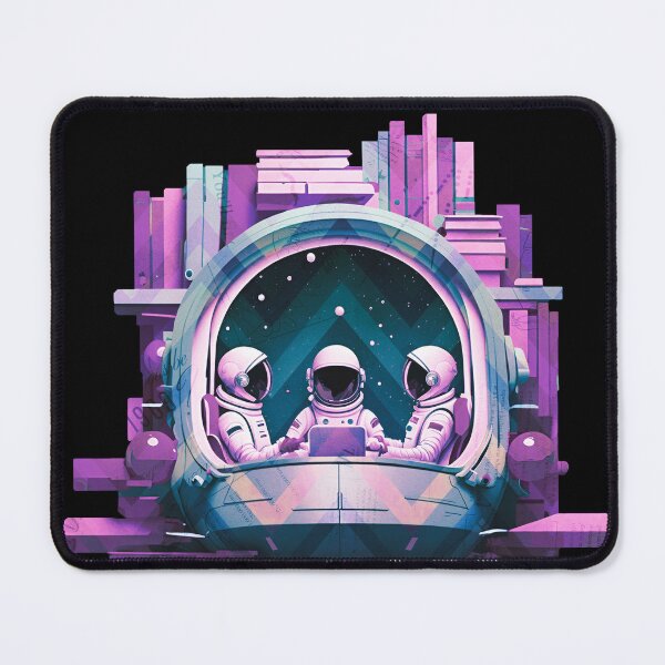 Item preview, Liternauts - Astronauts Book Readers designed and sold by AnAzArt.