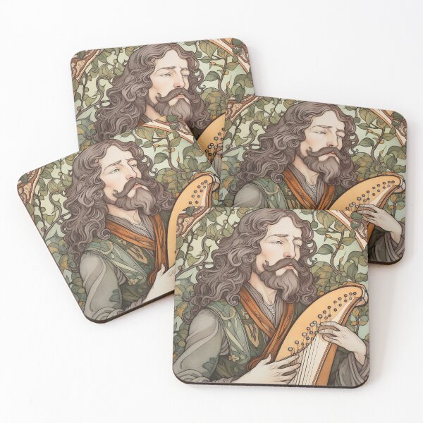 Item preview, Bard drawing  designed and sold by ComicsFactory.