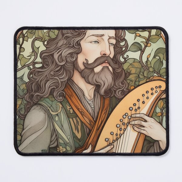 Item preview, Bard drawing  designed and sold by ComicsFactory.