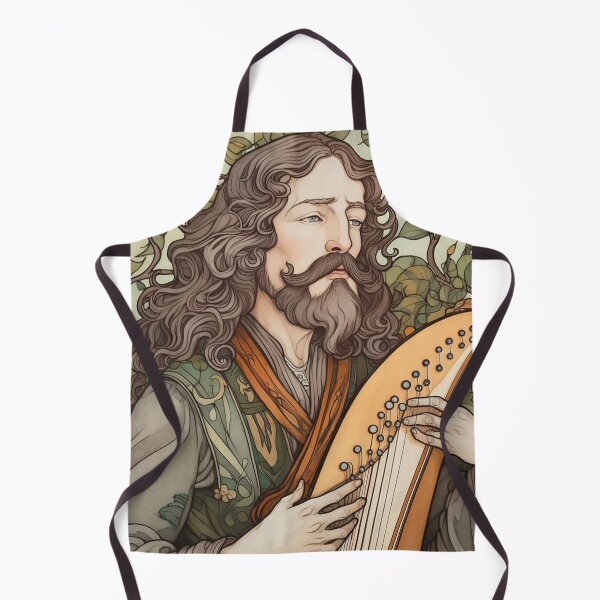 Item preview, Bard drawing designed and sold by ComicsFactory.