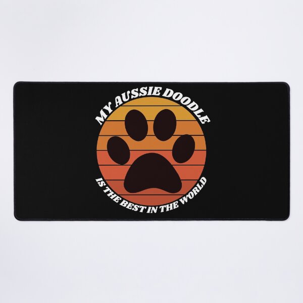 Item preview, Sunset Paw - My Aussie Doodle is the Best in the World designed and sold by PWT-SHIRTS.