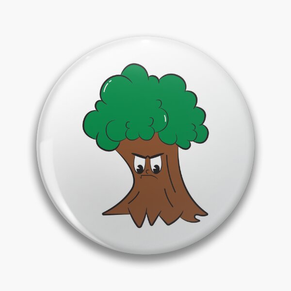 Item preview, Old School Cartoon MTG Green Forest Mana designed and sold by zoooooooz.