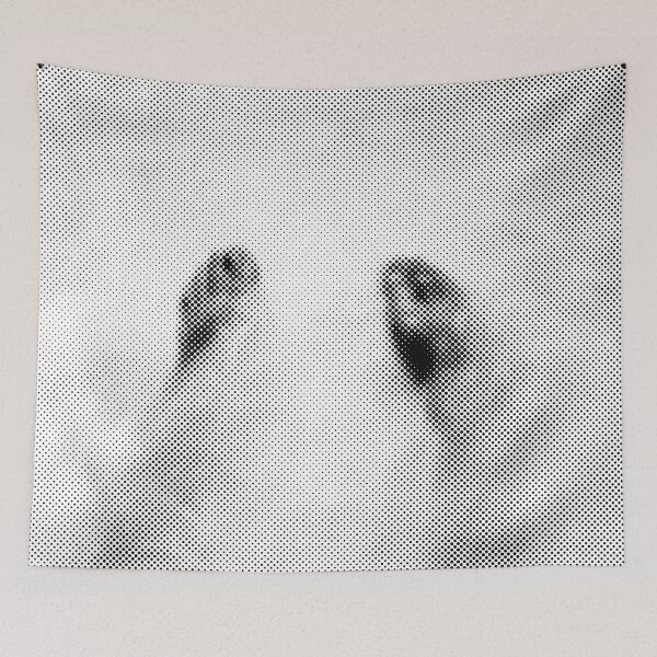 Item preview, FEET IN THE OCEAN. B/W  HALFTONE. designed and sold by 5hertz.