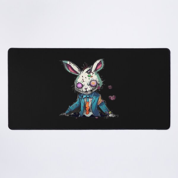 Item preview, Rabbit Zombie: Embrace the Horror with Spine-Chilling Designs on Redbubble! designed and sold by Watchara Aekcheen.