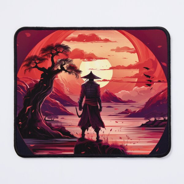 Item preview, Samurai in the Moonlight designed and sold by LazyLifestyle.