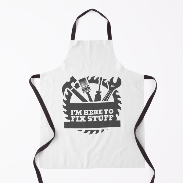 Item preview, I'm Here To Fix Stuff Lighter Background designed and sold by jenmountainen.