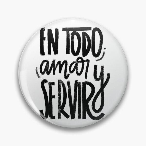 Item preview, En todo amar y servir - negro designed and sold by Andreaigv.