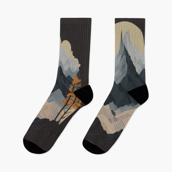 Item preview, Mountain range in the Fall designed and sold by elearah1.