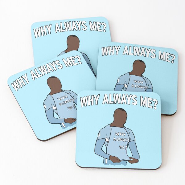 Item preview, WHY ALWAYS ME? - Mario Balotelli designed and sold by finka-gfx.