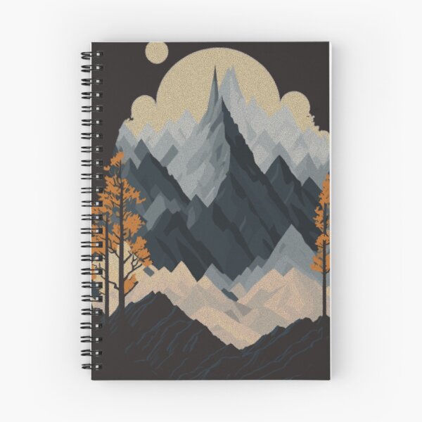 Item preview, Mountain range in the Fall designed and sold by elearah1.