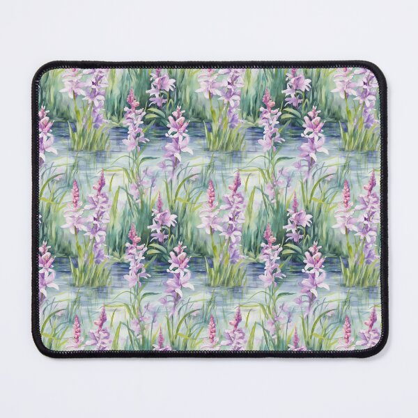 Item preview, Marsh Woundwort Seamless Pattern Design designed and sold by CaledoniArt.