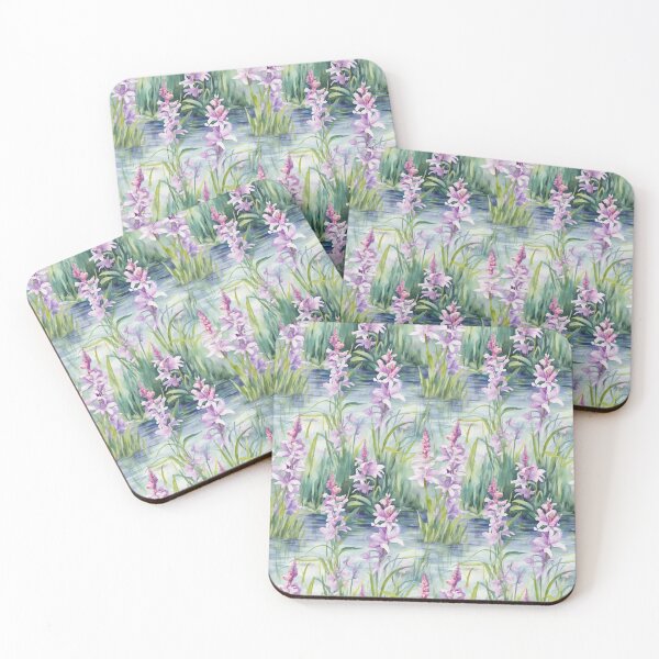 Item preview, Marsh Woundwort Seamless Pattern Design designed and sold by CaledoniArt.