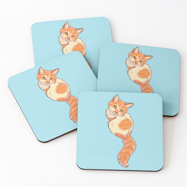 Item preview, Orange and White Cat Muffin designed and sold by jastinamor.