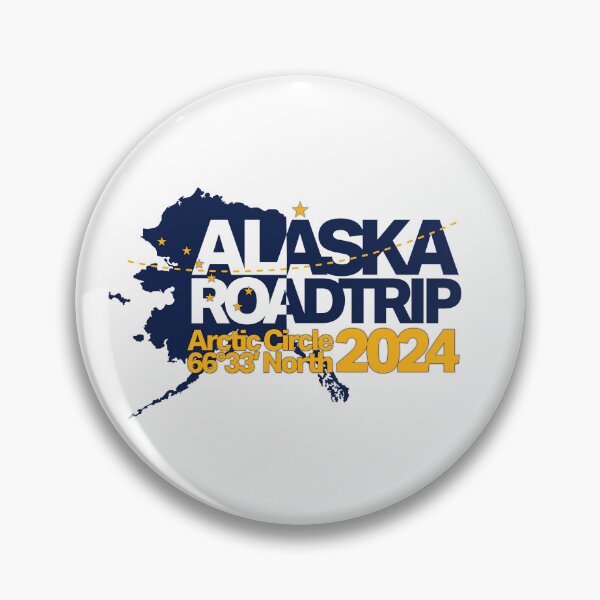 Item preview, Alaska Roadtrip Arctic Circle 66°33′ North 2024 designed and sold by Inc-Solutions.