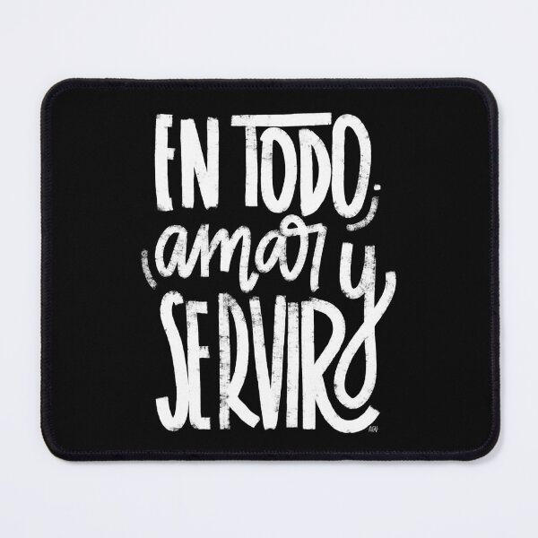 Item preview, En todo amar y servir - blanco designed and sold by Andreaigv.