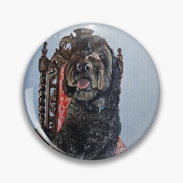 Item preview, Doodle Dog on a Throne designed and sold by Kathryn Davis.