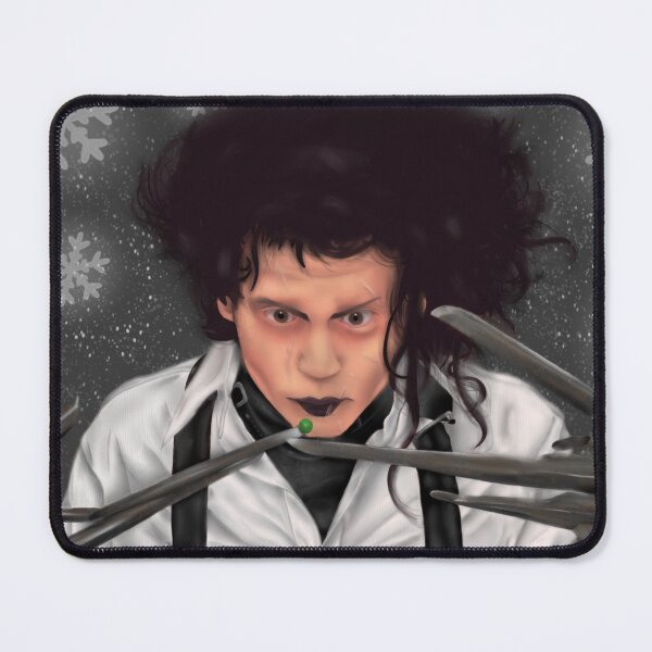 Item preview, Edward Scissorhands with Pea designed and sold by HelplessKupo.