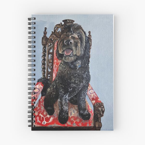 Item preview, Doodle Dog on a Throne designed and sold by Kathryn Davis.