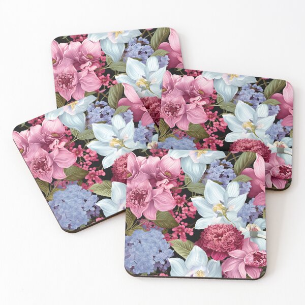 Item preview, Timeless Patterns: Bouquet set 2. Premium seamless floral design pattern designed and sold by HIKARI Creations.