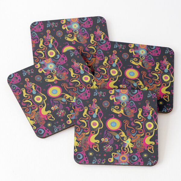 Item preview, Trippy Vibrant Psychedelic Background designed and sold by TheFullFantasy.