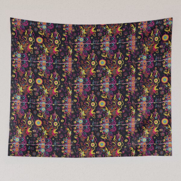 Item preview, Trippy Vibrant Psychedelic Background designed and sold by TheFullFantasy.
