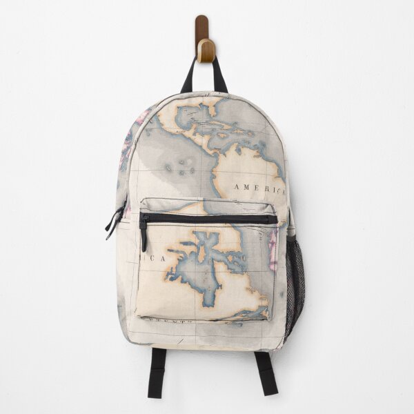 Item preview, Vintage Map of the World (1856) designed and sold by BravuraMedia.
