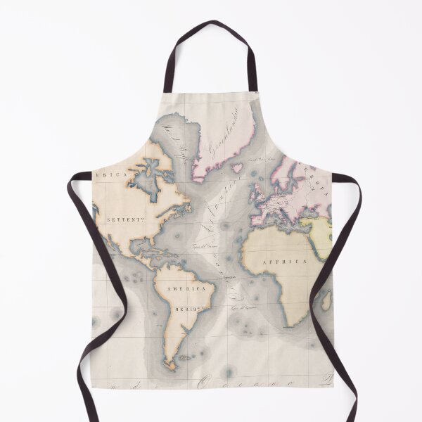 Item preview, Vintage Map of the World (1856) designed and sold by BravuraMedia.