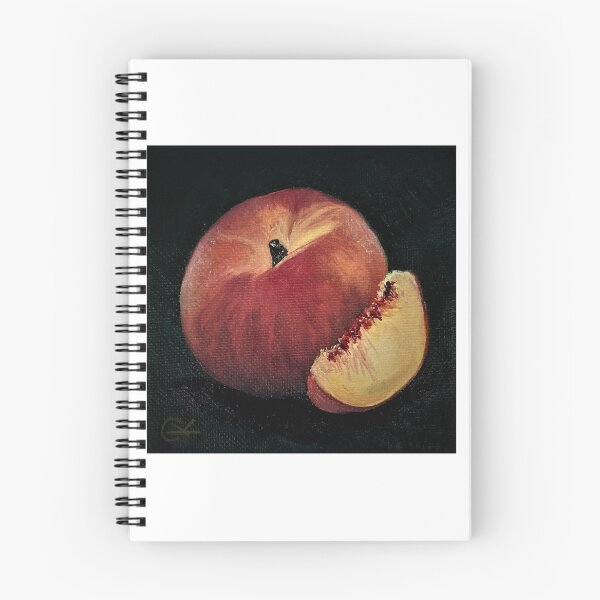 Item preview, Little Peach on Deep Green  designed and sold by Kathryn Davis.