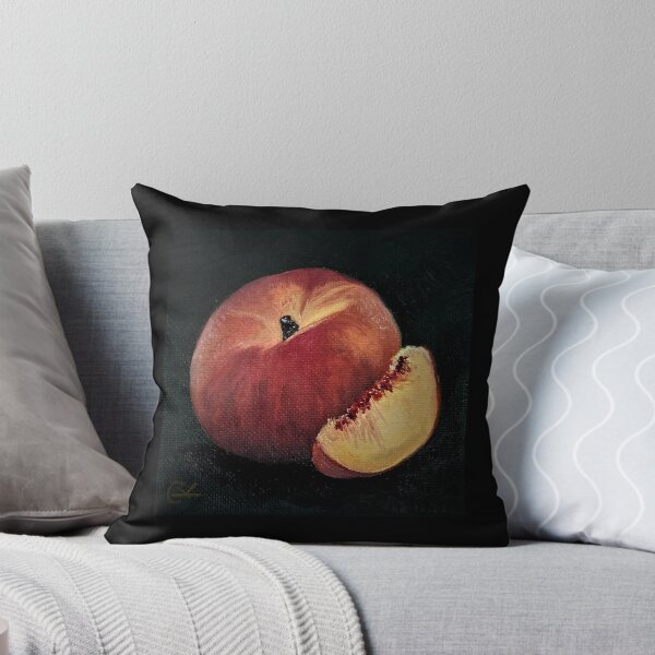 Item preview, Little Peach on Deep Green  designed and sold by Kathryn Davis.