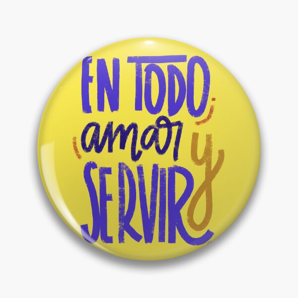 Item preview, En todo amar y servir - colores designed and sold by Andreaigv.