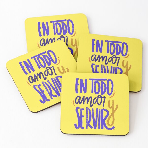 Item preview, En todo amar y servir - colores designed and sold by Andreaigv.