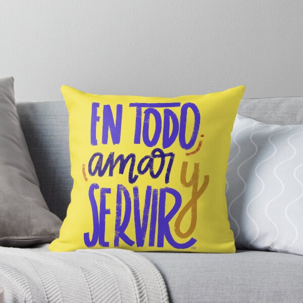 Item preview, En todo amar y servir - colores designed and sold by Andreaigv.
