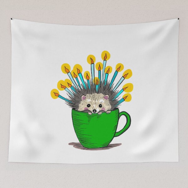 Item preview, Hedgehog mug  designed and sold by Aalys.