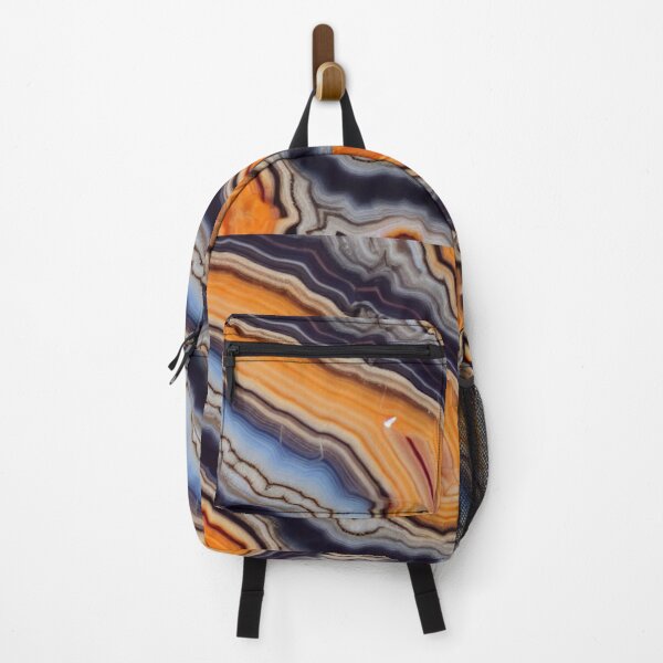 Item preview, Banded agate Orange designed and sold by melridger.
