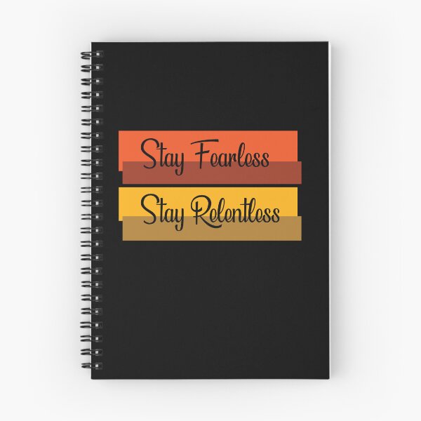 Item preview, Stay fearless stay relentless designed and sold by Art-Filter.
