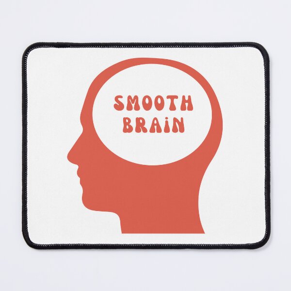 Item preview, Smooth Brain - Orange designed and sold by tinks-ts.