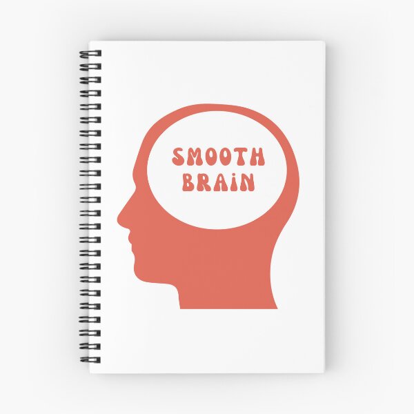 Item preview, Smooth Brain - Orange designed and sold by tinks-ts.