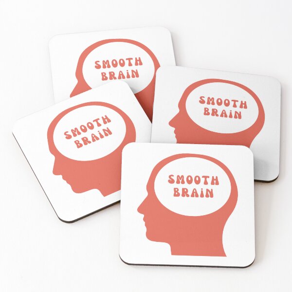 Item preview, Smooth Brain - Orange designed and sold by tinks-ts.