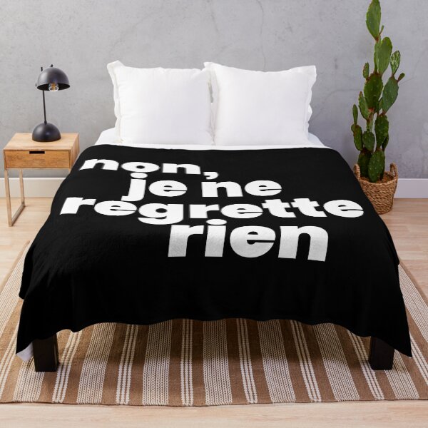 Item preview, Non, je ne regrette rien II (white) designed and sold by didijuca.