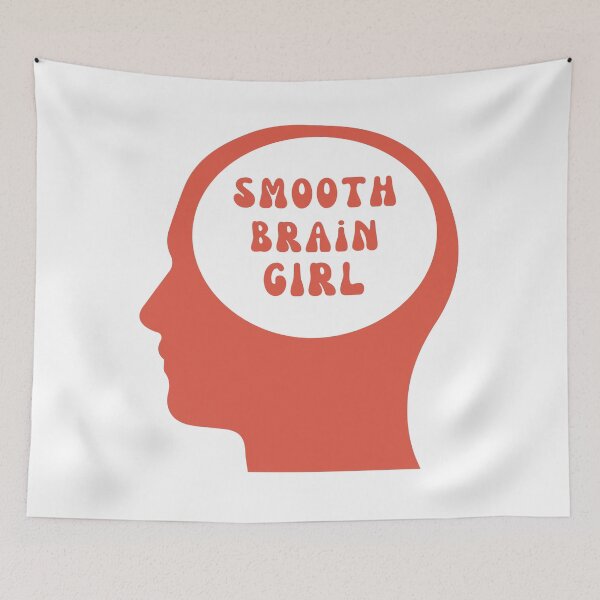 Item preview, Smooth Brain Girl - Orange designed and sold by tinks-ts.