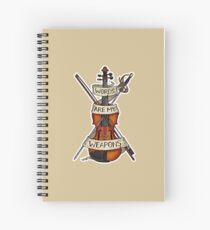 D&D - Bard - Words Are My Weapons Spiral Notebook