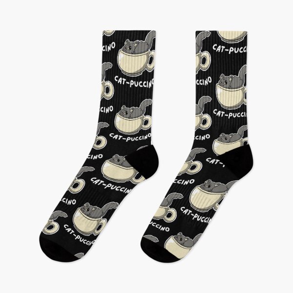 Item preview, Grey Cat-puccino  designed and sold by Pint-SizeDesign.