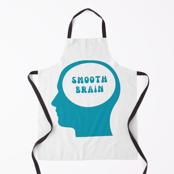 Item preview, Smooth Brain - Blue designed and sold by tinks-ts.