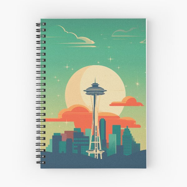 Item preview, Aguja espacial de Washington Seattle designed and sold by Lonemoth.